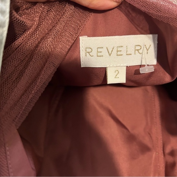 REVELRY Bella dress | Size 2 , Rosewood - 332 - Picture 7 of 16